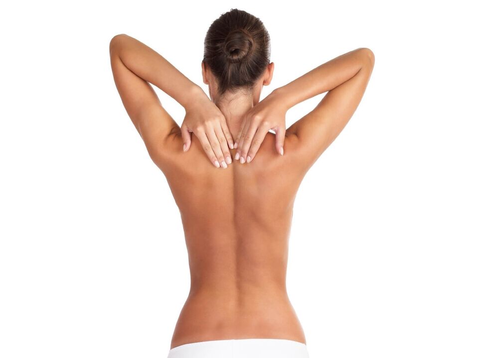 Nenas con osteocondrose da columna cervical